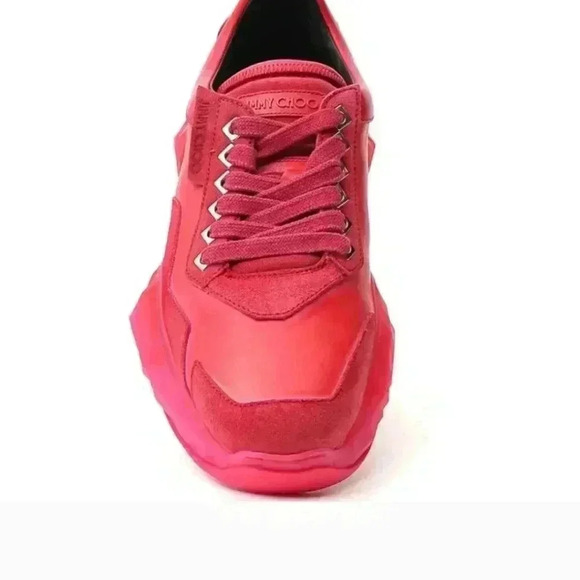 Jimmy Choo Diamond Chunky Sole Sneakers sz 40.5 Man US 7.5 25.5 cm - Picture 3 of 10